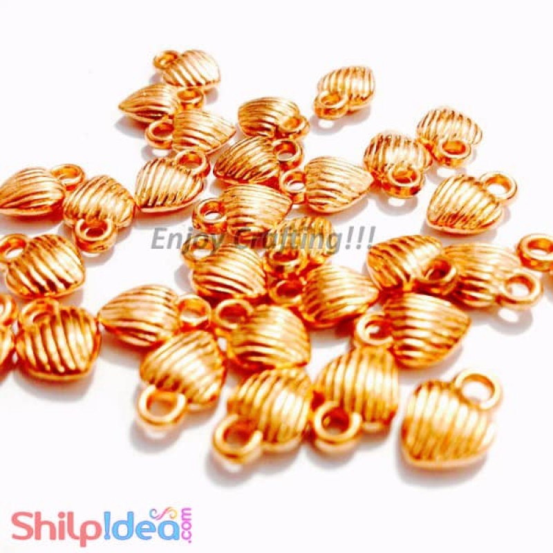 Jewellery Hearts - Copper - Pack of 20